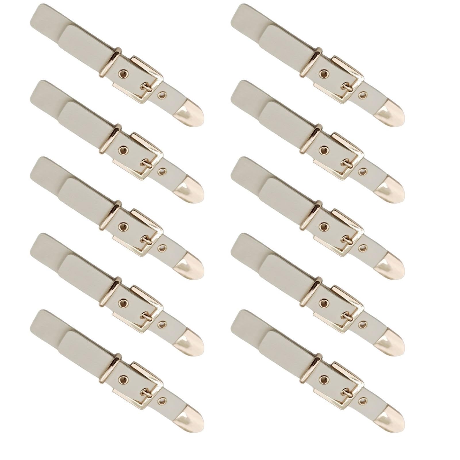 Bouteille en cuir PU Morain le lot de 10 pour vos pique-niques chic