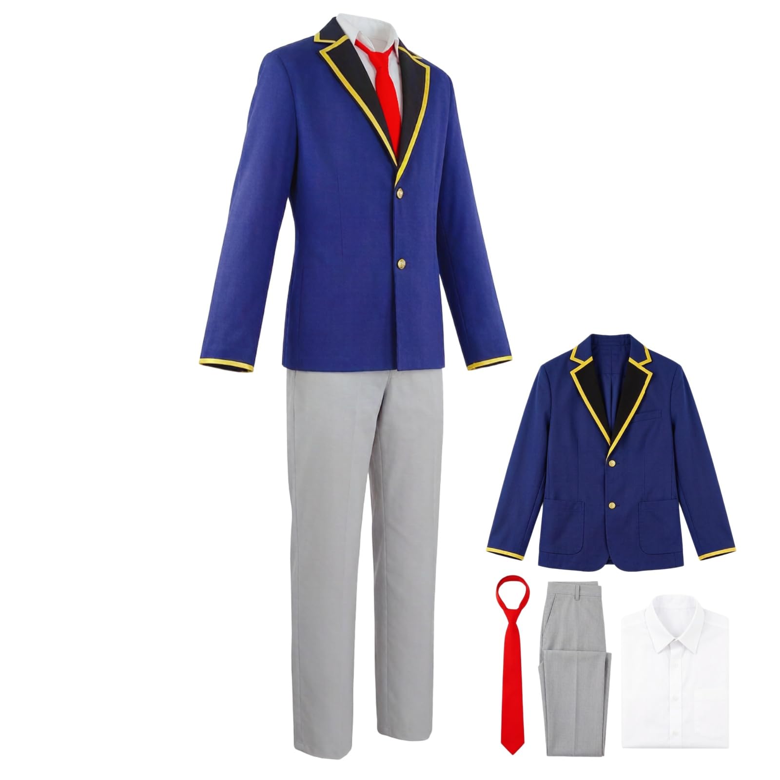 Halloween Kostüm für Erwachsene, Karneval Rollenspiel Cosplay Komplettset – Hoshino Aqua Stil