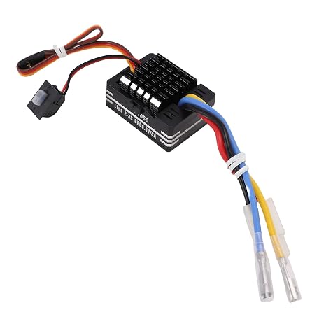 80A Brushed Electronic Speed Controller ESC for Car Boat Model 540 550 750 Motor 6.5V5A BEC Output