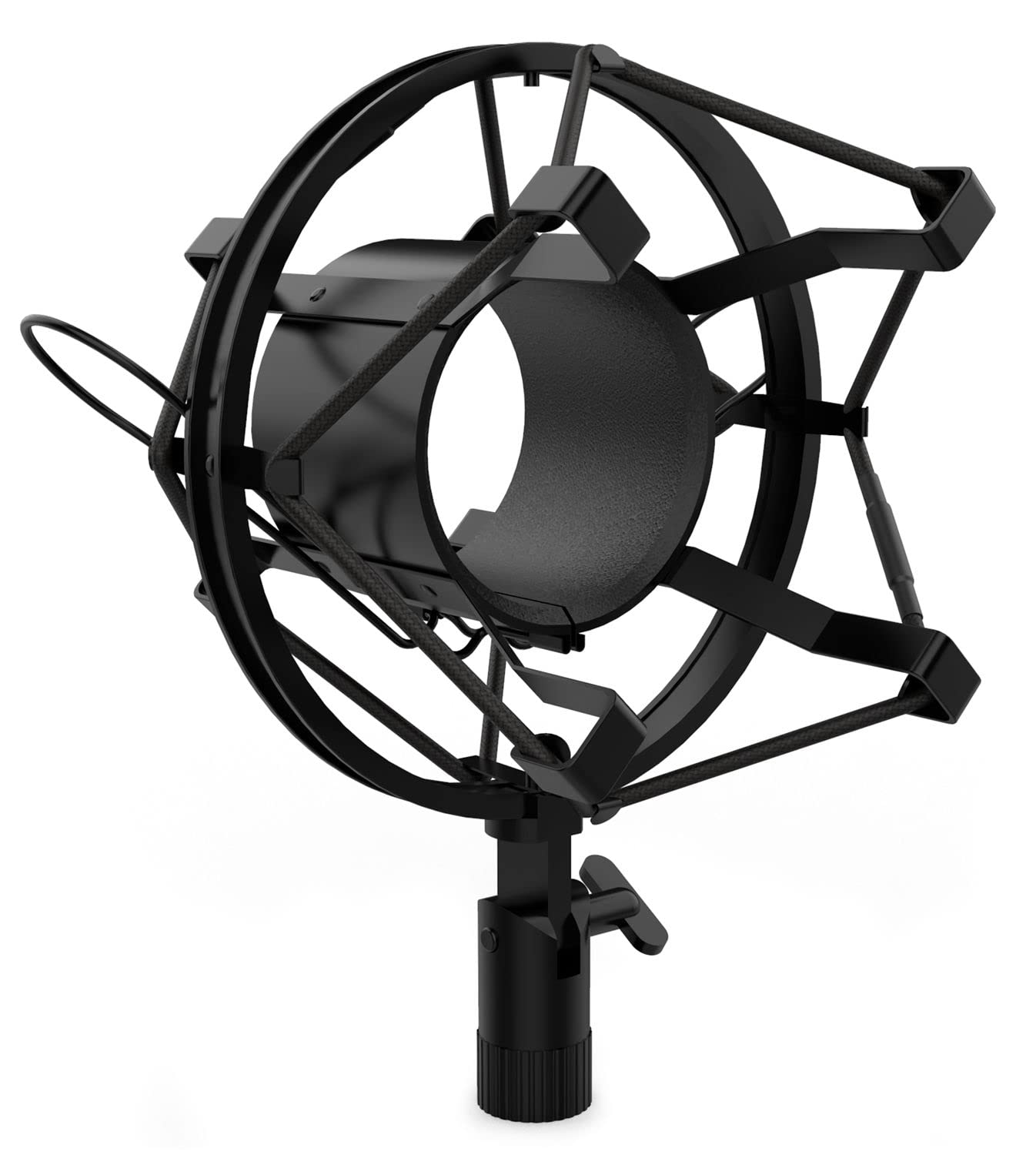 Audibax Araña para Micrófono 46-48 mm, Black