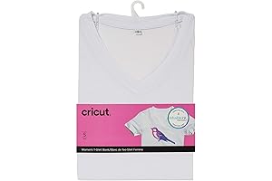 Cricut Womens T-shirt BLANK SMALL, White, Small US : Polyester Shirts for Sublimation