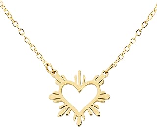 Philippine Heart Sun necklace, Filipino flag jewelry, Pinay pride