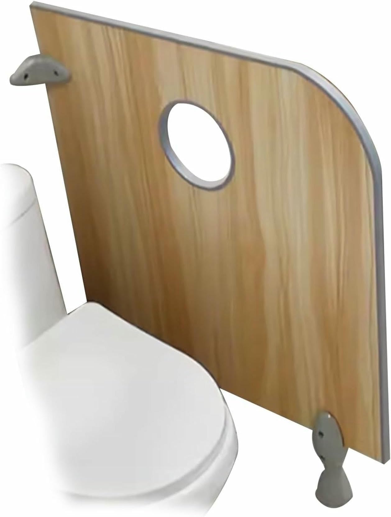 Cloison de toilette d'écran urinaire haut de gamme au design noir mat