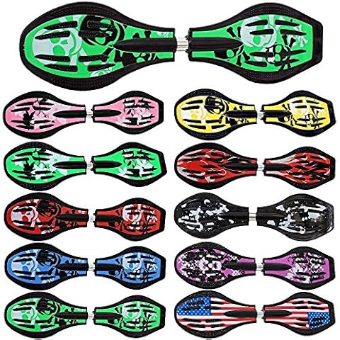 FunTomia Waveboard with LED Wheels and Tools Cover