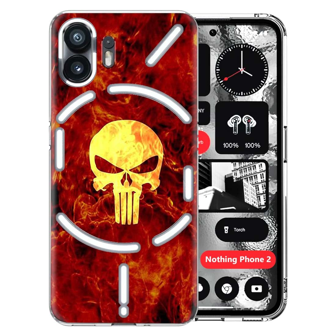 Fashionury Soft Silicone Designer Printed Full Protection Printed Back Case Cover for Nothing Phone 2 -D4135 (B0CGJCM1LN) Amazon Price History, Amazon Price Tracker