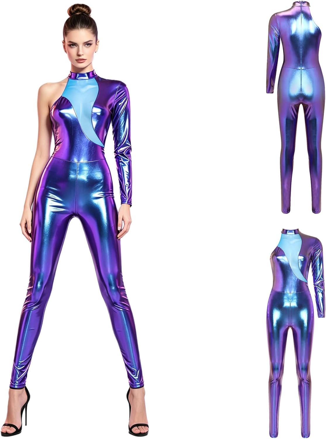 Women Bodysuit Rave Outfits Gk Leotards Activewear