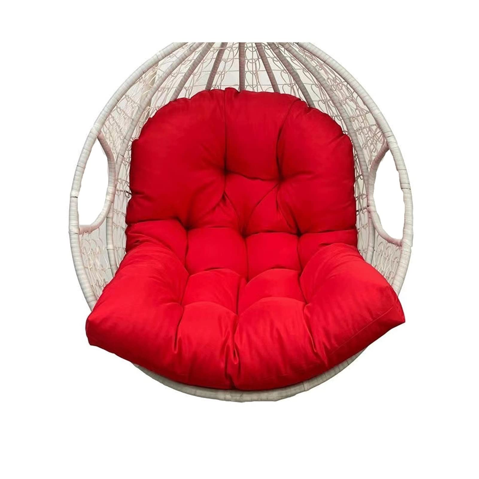 UGZXCVBN Egg Chair Cushion, Hanging Chair Cushion 80x120cm for Outdoor Swing Rocking Garden Chair(C)