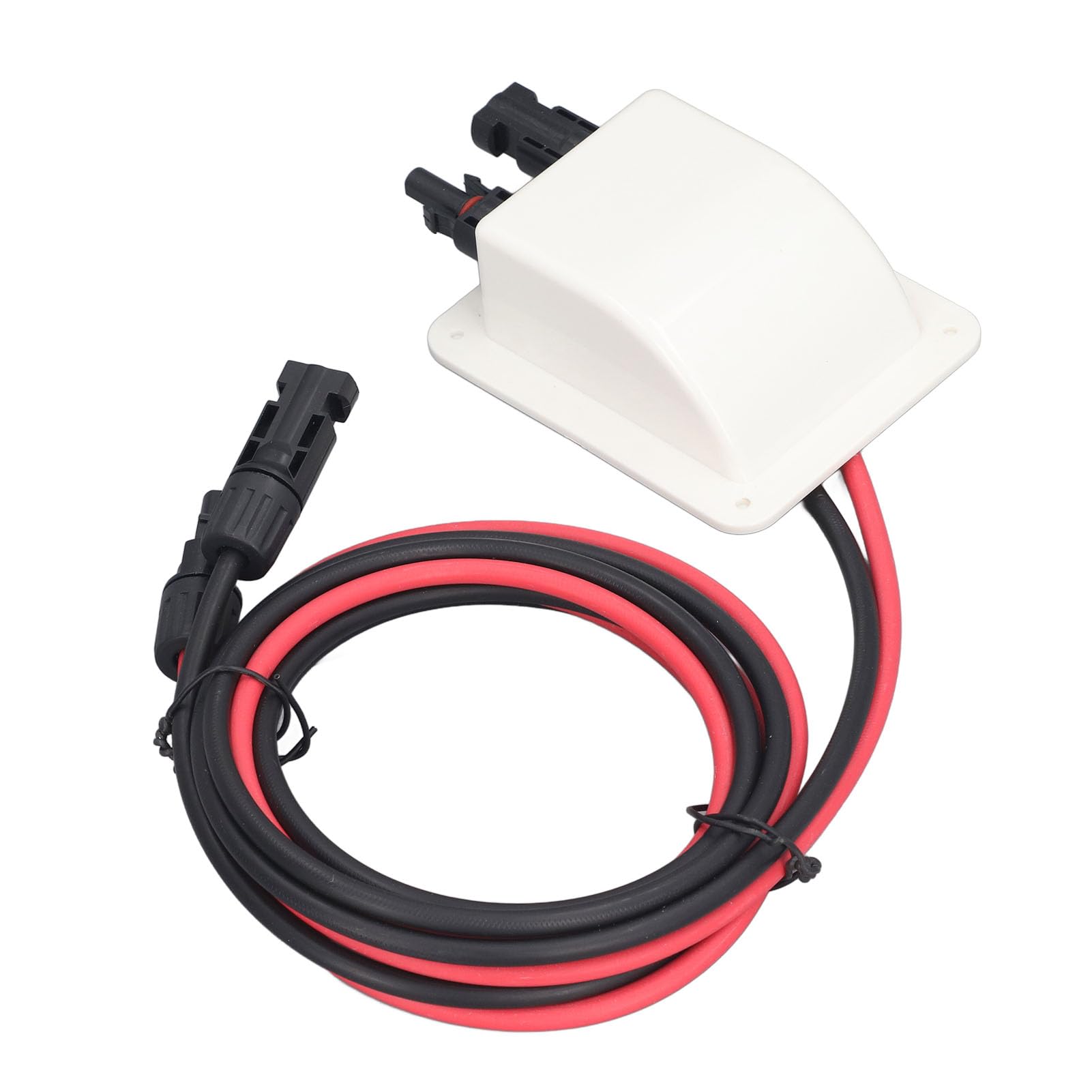 Alloggiamento per Scatola pressacavo Solare a Doppio Ingresso per, Viaggio in Campeggio, Yacht, Barca Tetto, con prolunga da 2 m 10 awg