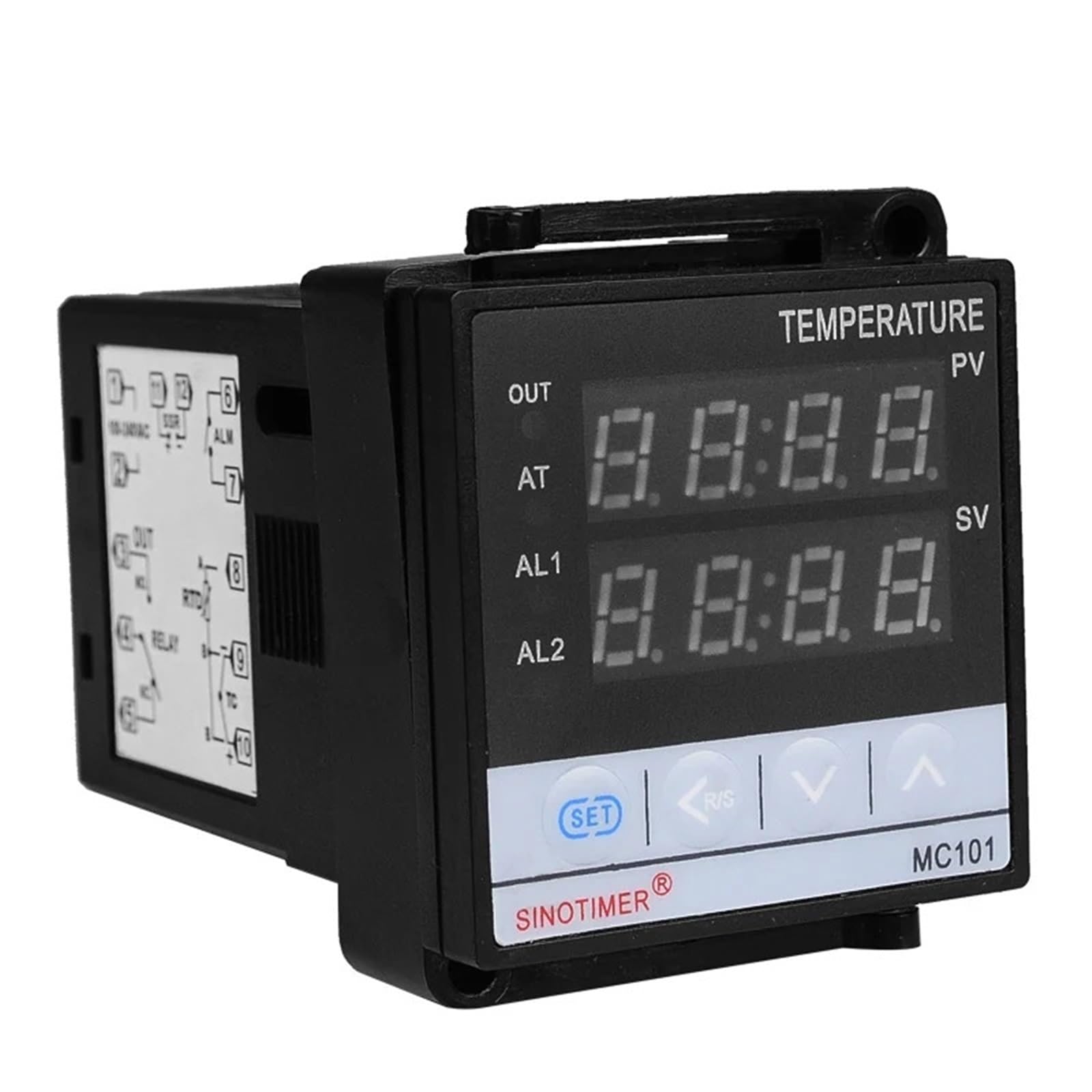 Termopar PID digital MC101 de 100-240 V CA para sistemas de calor