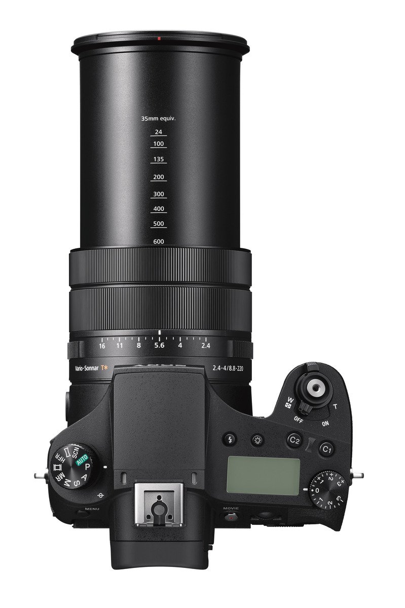Sony RX10 IV | Zaawansowany aparat kompaktowy premium (przetwornik typu 1,0″, obiektyw Zeiss 24–600 mm F2.4–4.0, szybki system AF 0,03 s, nagrywanie filmów 4K)