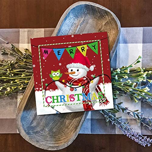 Panneau de Noël bois oiseau vert décoration maison chaleureuse