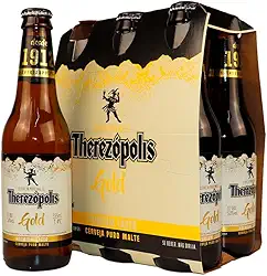 Pack de Therezopolis Gold Lager Ln 355ml 6 Unidades