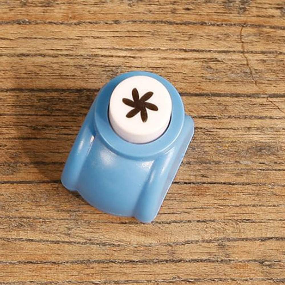 Paper Punches Cute Multi-Pattern Scrapbooking Punches Kid Craft DIY Scrapbook Paper Punchers DIY Album Accessories Size 1.4 * 1 * 1.3 inch (Windmill)
