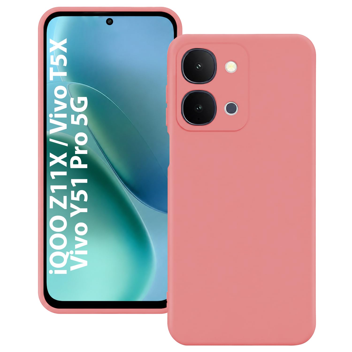 KACA Silicone Case for iQOO Z11X / Vivo T5X -1