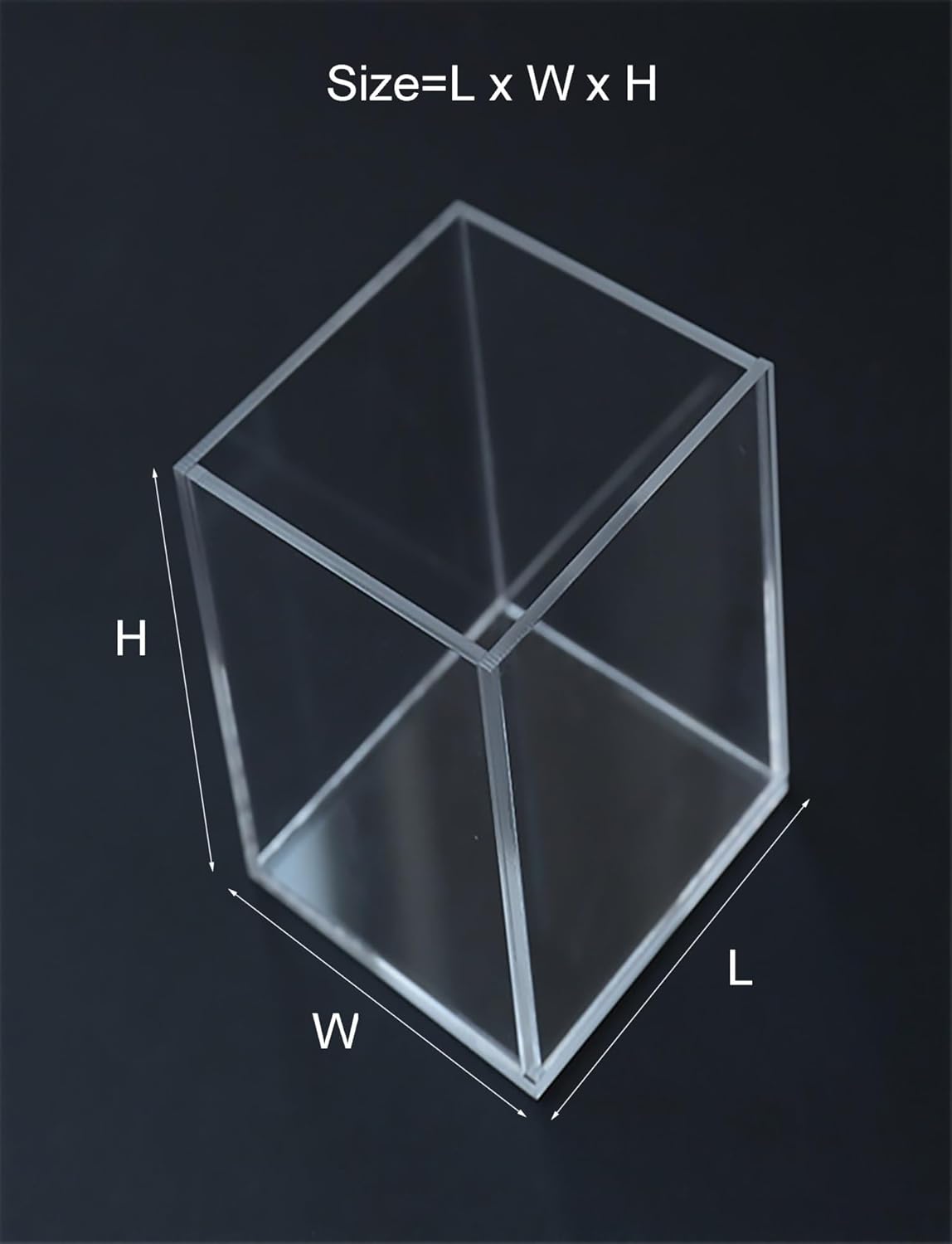 アクションフィギュア、コレクターアイテム、家庭用収納用アクリルディスプレイケース。透明アクリルオーガナイザーボックス。カウンタートッ