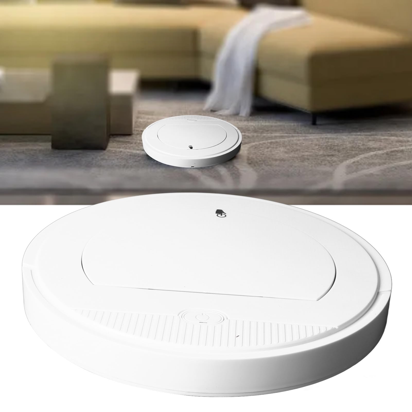 Robot Balayeur Intelligent Aspirateur Automatique APP Télécommande Aspirateur de Sol Batterie Intégrée