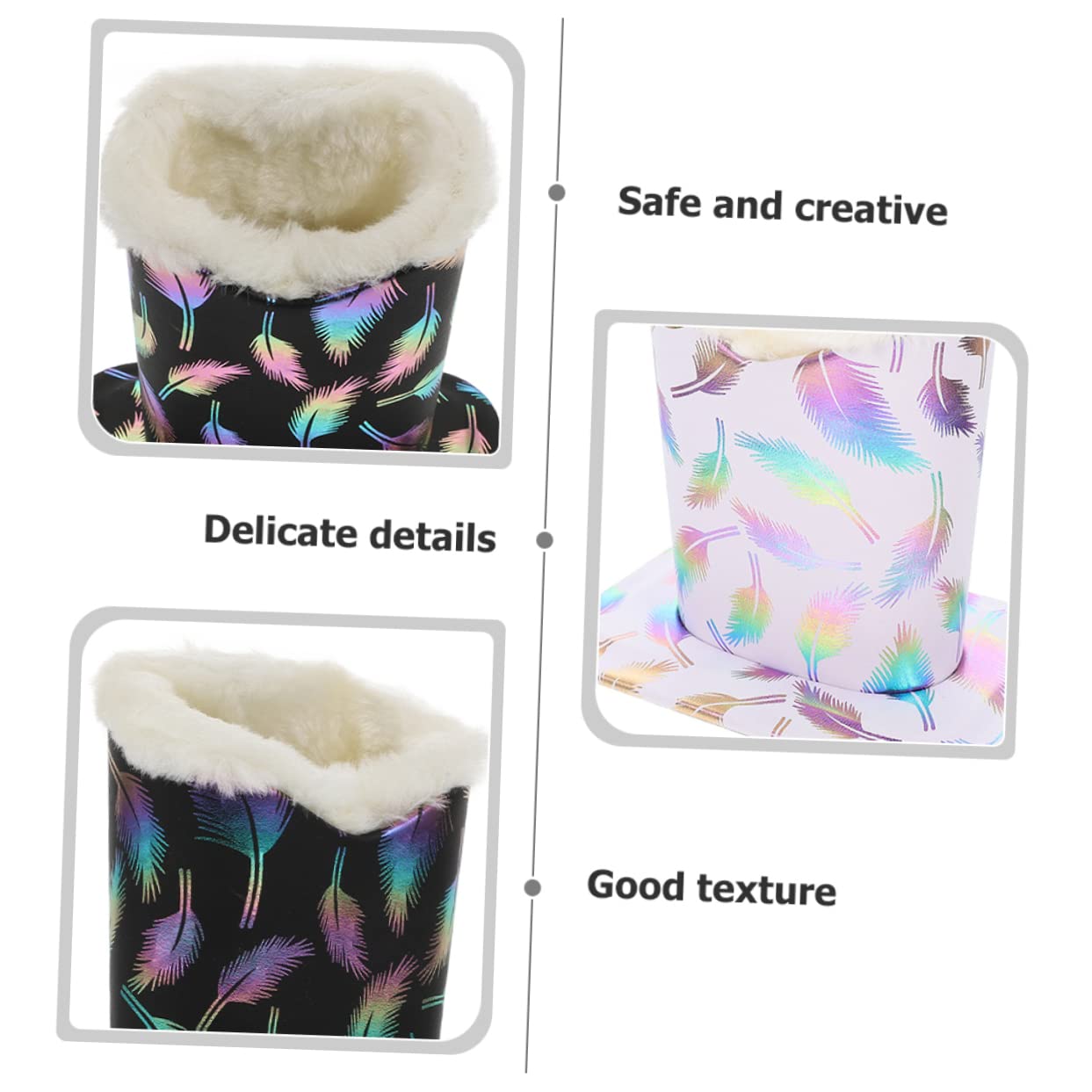 Espositore Per Stand Scrivania Porta Portaocchiali in Peluche Porta Bicchieri Base Per Supporti Per in Peluche Pelle