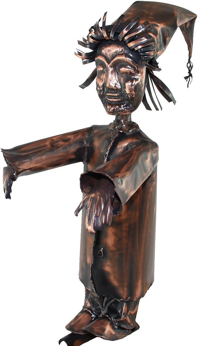 'Copper 45 cm "Real Copper Handmade Gutter Figure Gutter Sleepwalker Roof Rack, Home Decoration