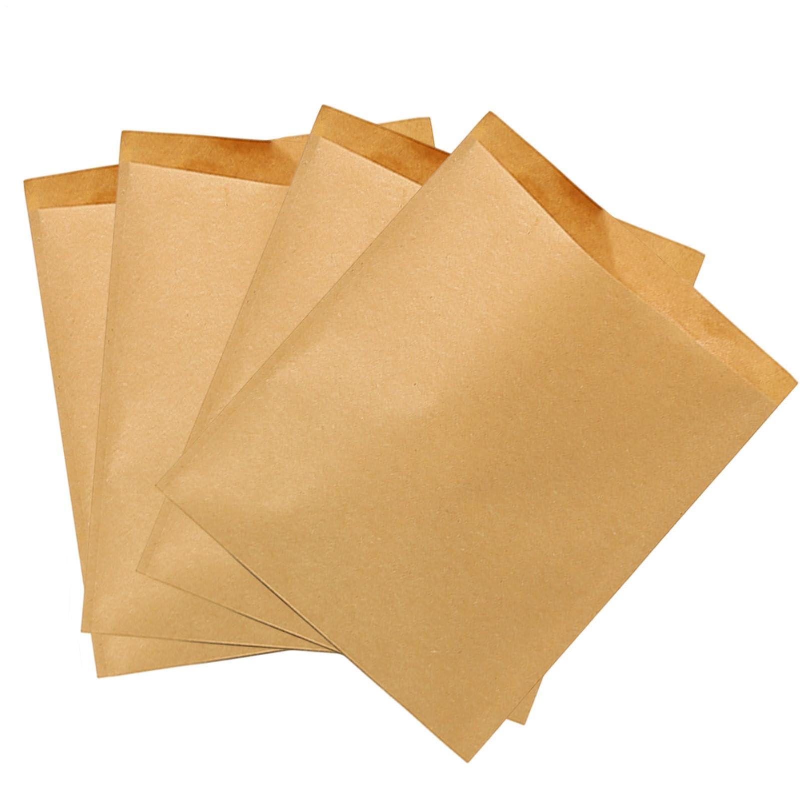 Bolsas de papel para alimentos 600 Unidades Envoltorios Alimenticios | Bolsas Papel Para Panadería En El Hogar, La Cocina, Almuerzo, Picnic, Camping, Escuela, Trabajo Y Restaurante