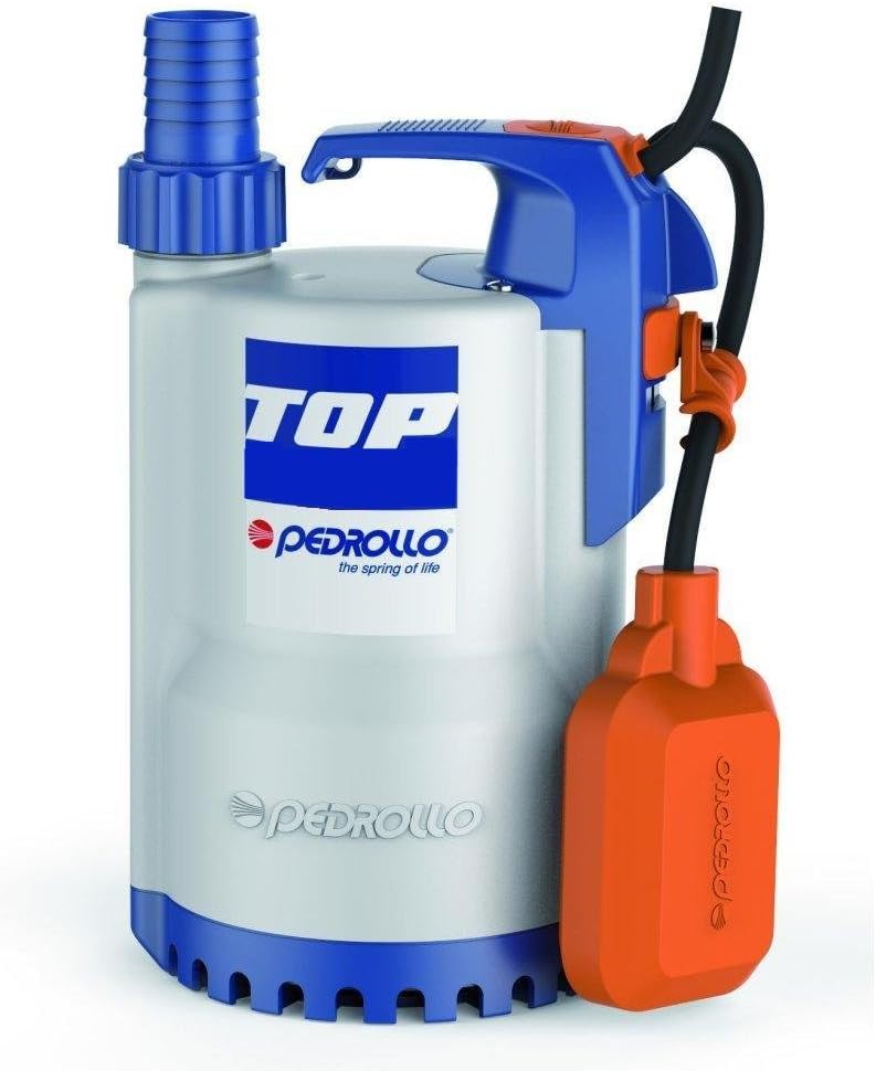 Submersible Drainage Electric Pump Clear Water TOP3 5MT 0,75Hp 240V Pedrollo