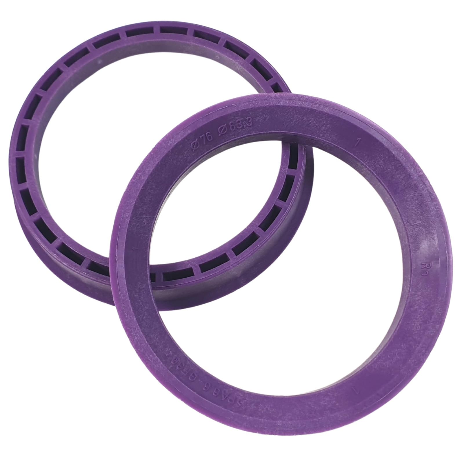 4x Carbonado Zentrierring 57,1 - 54,1 Aus ABS-Kunststoff