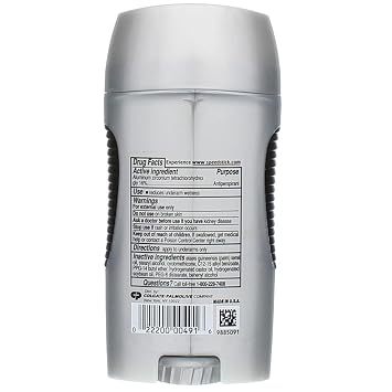 SPEED STICK Power Unscented Antiperspirant Deodorant, 3 Ounce (Pack of 5)