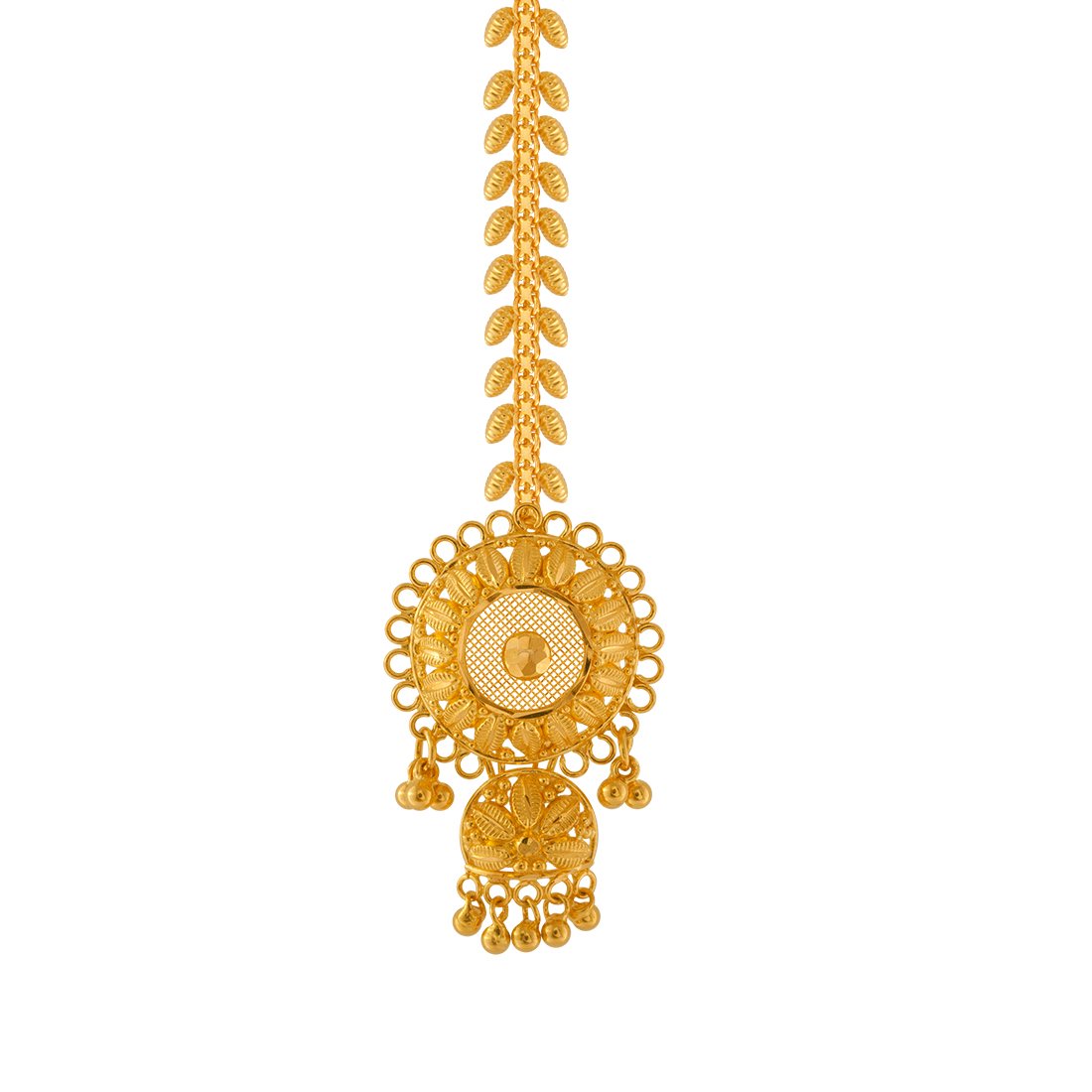 P.C. Chandra Jewellers 22KT Yellow Gold Maang Tika for Women