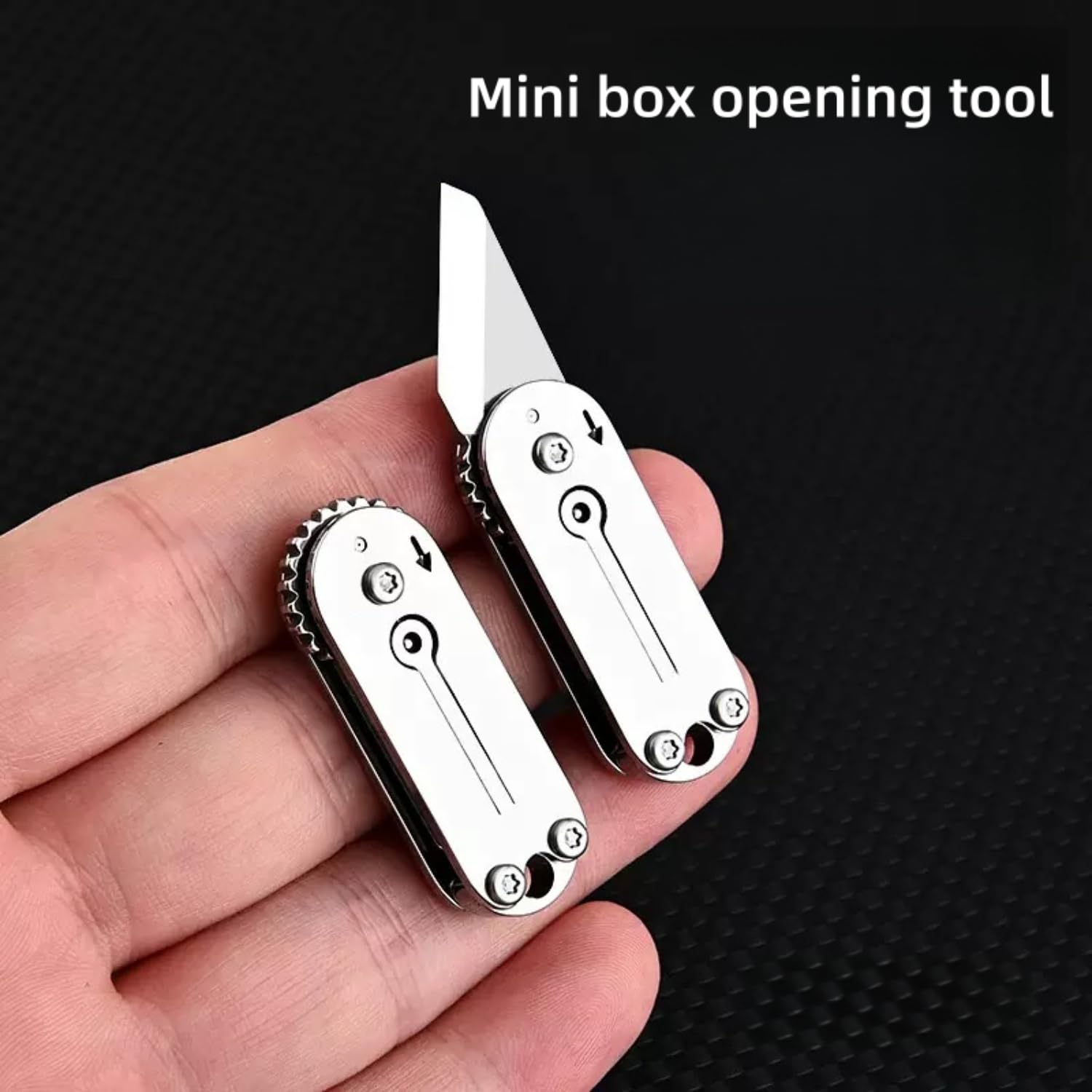 Multi Tool, Small Pocket Box Opener, Utility Multitool Cutter, EDC Gadgets for Outdoor Camping DIY, Gift for Men - Image 2