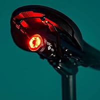 Vista 7 de LEZYNE Saddle-Mounted USB-C Rechargeable LED Rear Bike Light 250-Lumen Bicycle Taillight with 270-Degree Wide-Angle Visibility, Day Flash Modes