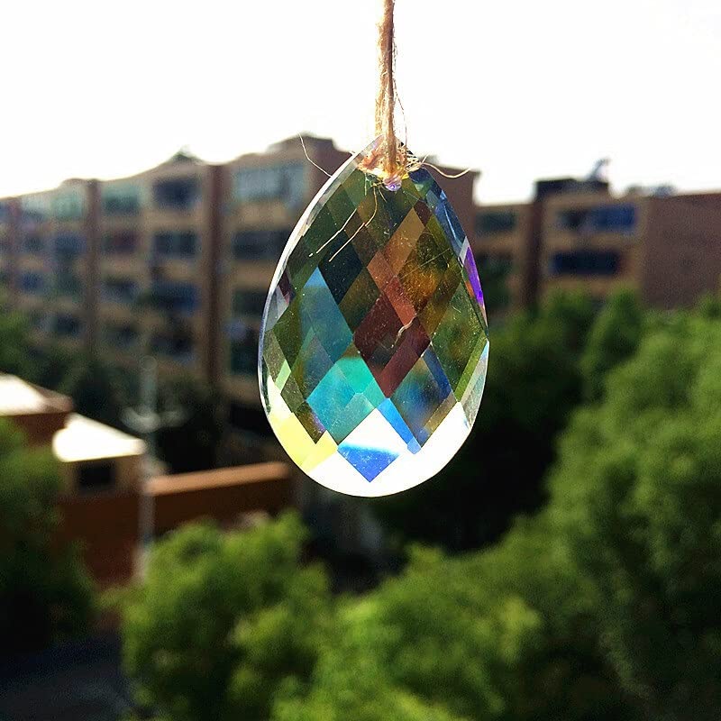 Lustre Cristal Prismes Pendentifs 3pcs 63mm Lustre Pendentif K9