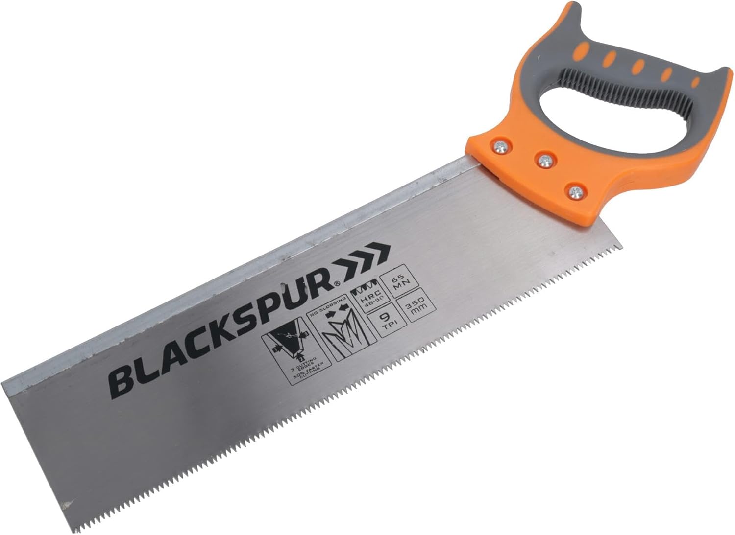 Tenon Saw With Plastic Mitre Block For Wood 45 + 90 Degree Angles Mitre Cutter