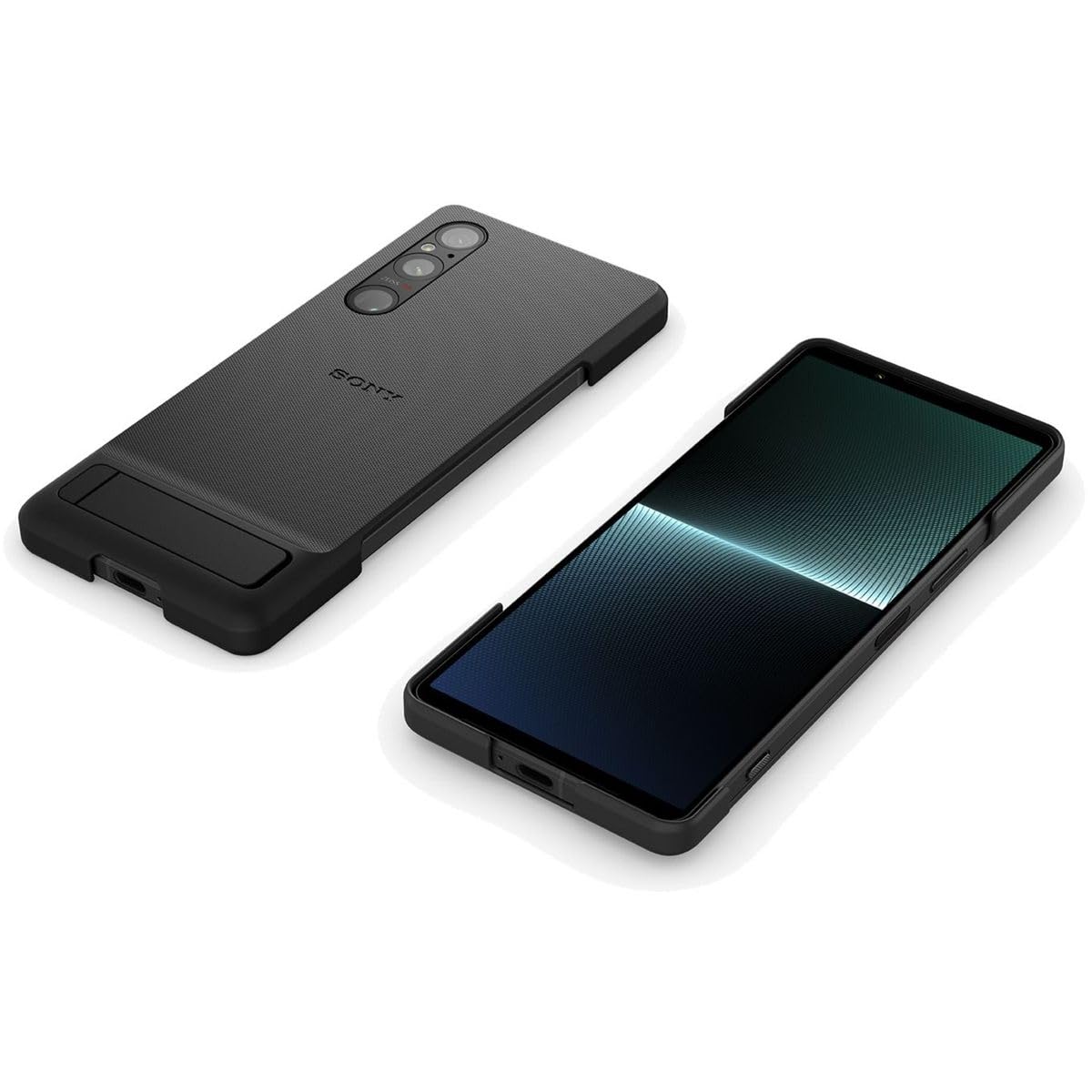 Amazon.co.jp: docomo select Xperia 1 V SO-51D ケース 純正 ブラック 