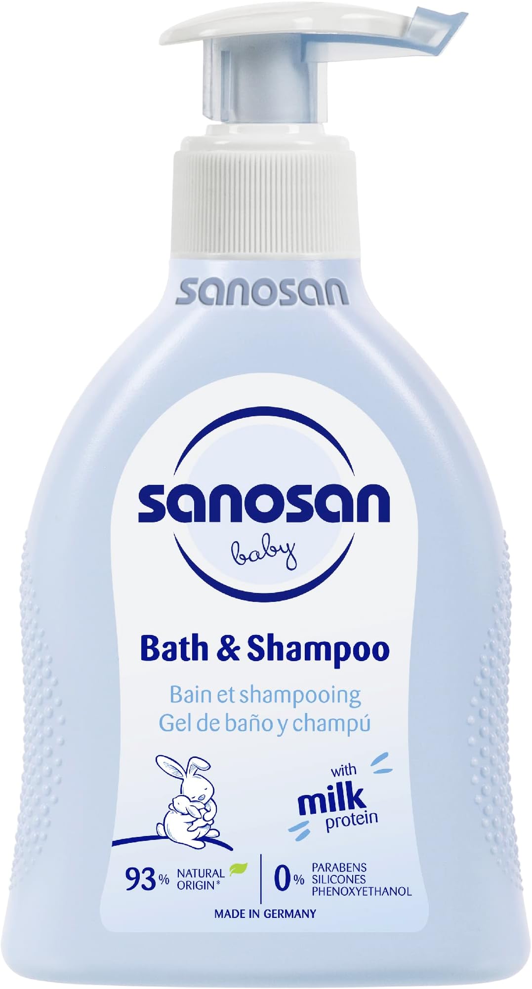 bath & shampoo Hydrolysed Milk Protein Formula Daily Head To Toe Milky Wash No Tear Formula For Newborn Baby 2 In 1 Shampoo & Body Wash- 200 ml