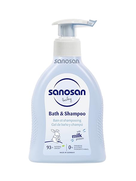 Sanosan Baby Bath and Shampoo SLS free - 200ml