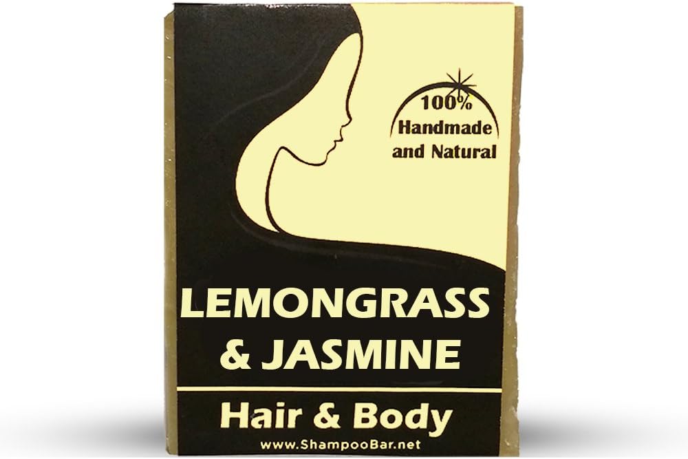 Shampoo Bar Lemongrass Jasmine Palm oil free Ready to Ship