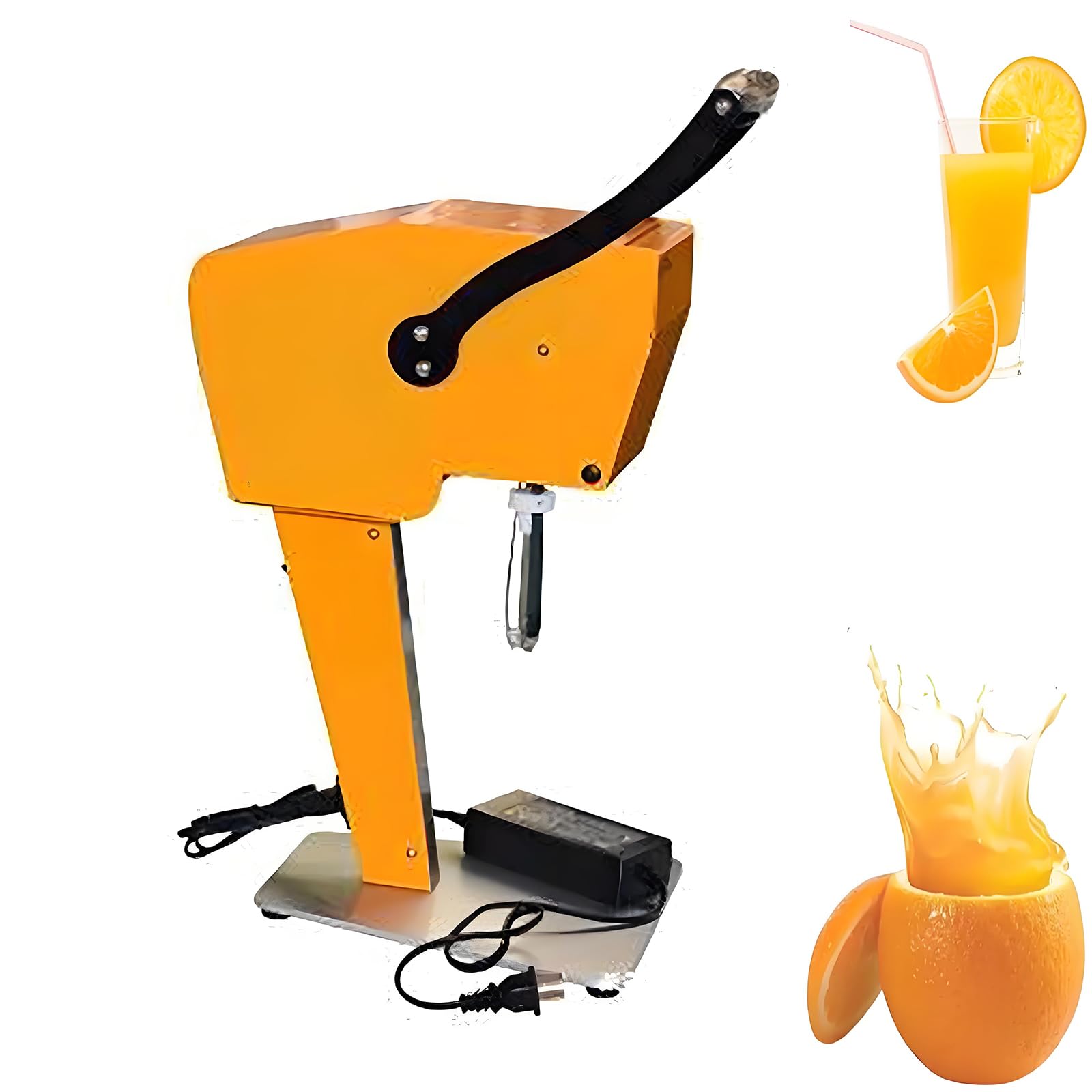 Extracteur De Jus Professionnel, Extracteur De Jus D'orange Avec Vide-pomme Et Doubles Lames, Pas Besoin De Peler, Extraction Efficace En 10 Secondes, Démontage Et Montage Faciles
