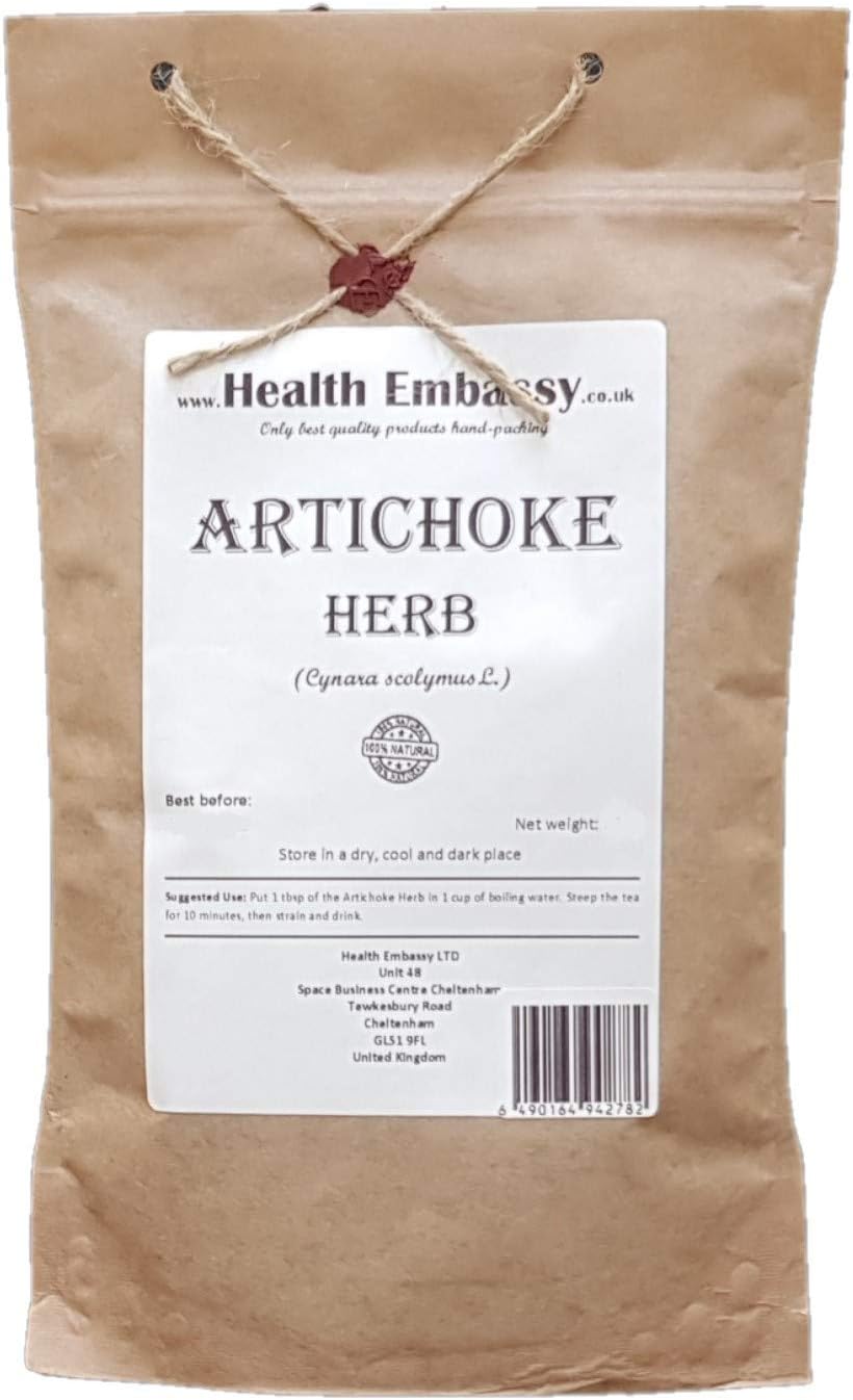 Health Embassy Artichoke Herb | Cynara scolymus L | Herbal Tea (50g)