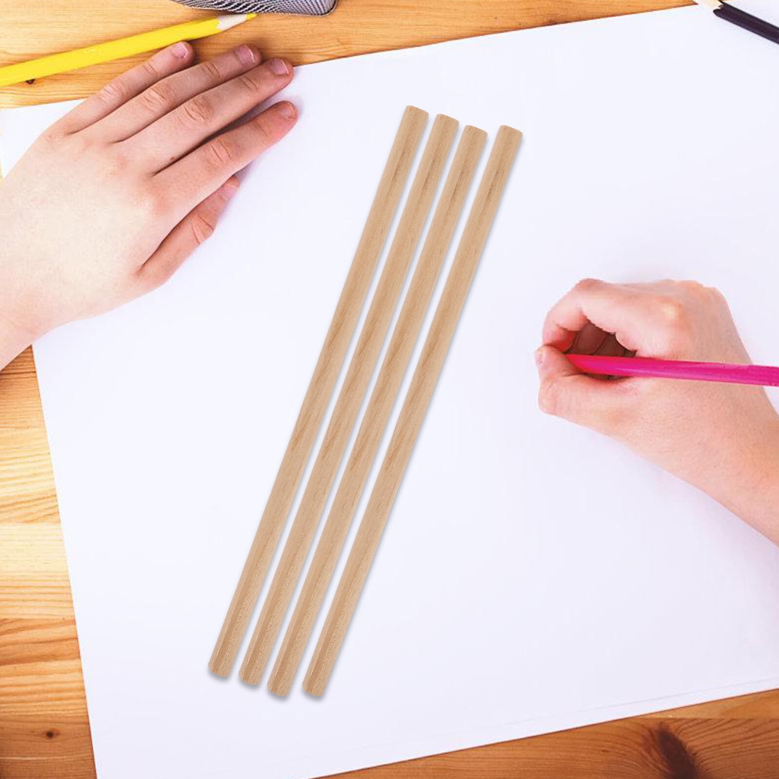 DOITOOL 150 Stck Holzbleistifte Sechseckig Bleistifte Graphitstifte für Zeichnen Skizzieren Schulbedarf Künstler