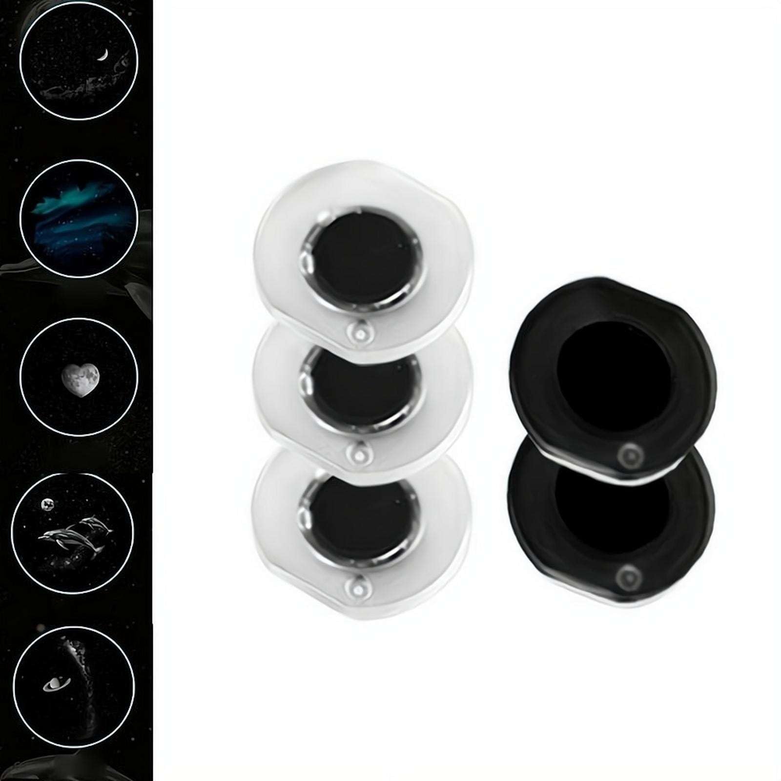 Galaxy Projector Night Light, USB Starry Sky Nightlight Projector with A-R Wide Angle Vivid & Bright Projection, for Adults Kids Bedroom Party Bar Ceiling,Star Night Light (Slides 2 5 Pcs)
