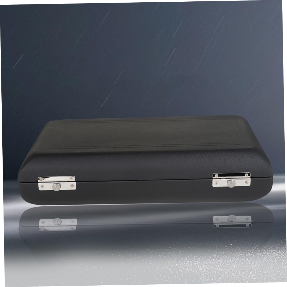 Estuche Protector para Oboe de Pu y Metal, Ligero y Resistente al Agua, Gran Capacidad para Almacenamiento y Viaje, Color Negro