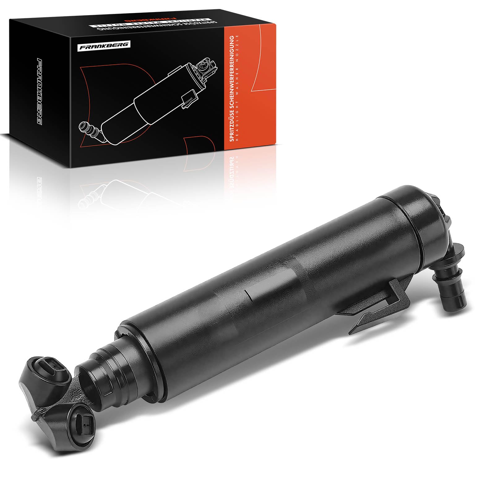 Frankberg Scheinwerferreinigung Waschwasserdüsen Vorne Rechts Kompatibel mit A1 Sportback 8XA 8XF 8X1 8XK Schrägheck Replace# 8X0955102C,8X0955102E