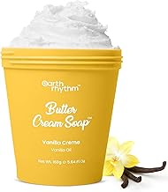 Earth Rhythm Butter Cream Soap, 48H Moisture, Gentle Cleanse, No Sulphates, No Phthalates – Vanilla Creme