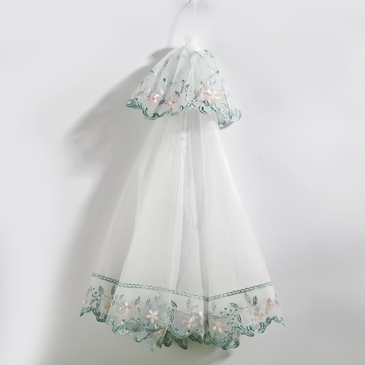 Coprivivande Rete Fiori Copertura Per Cibo In Pizzo Floreale - Protezione Anti-zanzare Riutilizzabile Per Cucina E Picnic Copri Vivande Decorativo