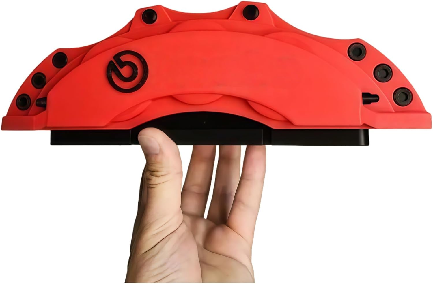 Multifunctional Racing Brake-Disc Pen Holder — Desk Organizer for Brembo Fans, Compact Automotive Pencil Cup & Tool Caddy, Gift for Car Lovers (Red)