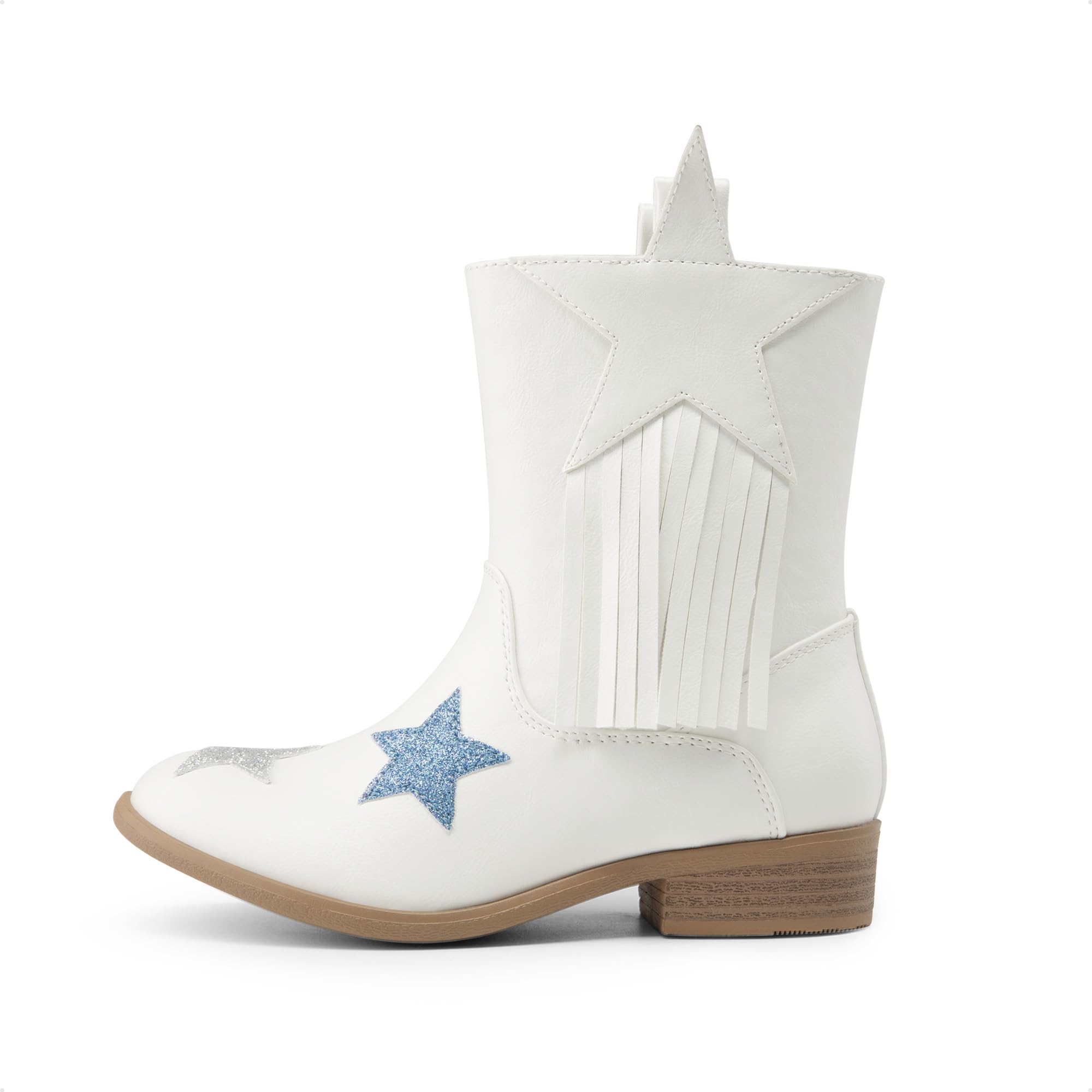 DREAM PAIRS Reit-Kampfstiefel für Mädchen mit mittlerer Wade