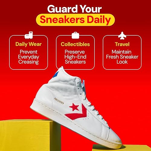 Miniatura 3 de Protectores de arrugas para zapatos, cómodos protectores antiarrugas para hombres, mujeres y niños, insertos que no se arrugan para tenis