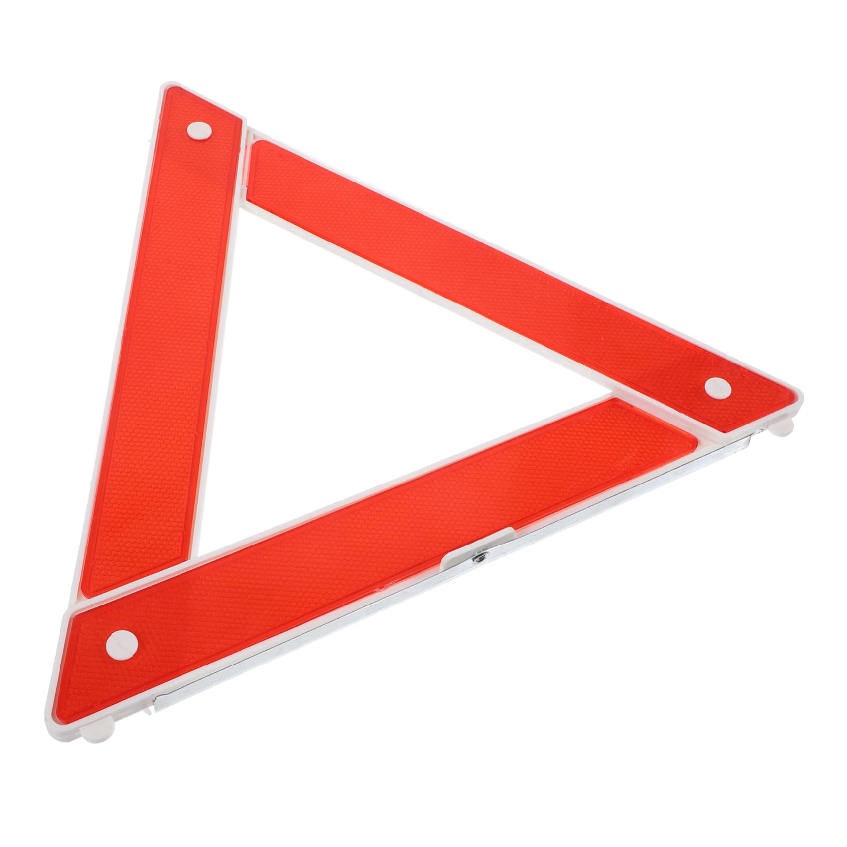 MUCKLILY Emergency Safety Triangle High Visibility Reflective Warning Sign for Roadside Assistance and Traffic Safety Construction Easy Setup for Cars and Trucks