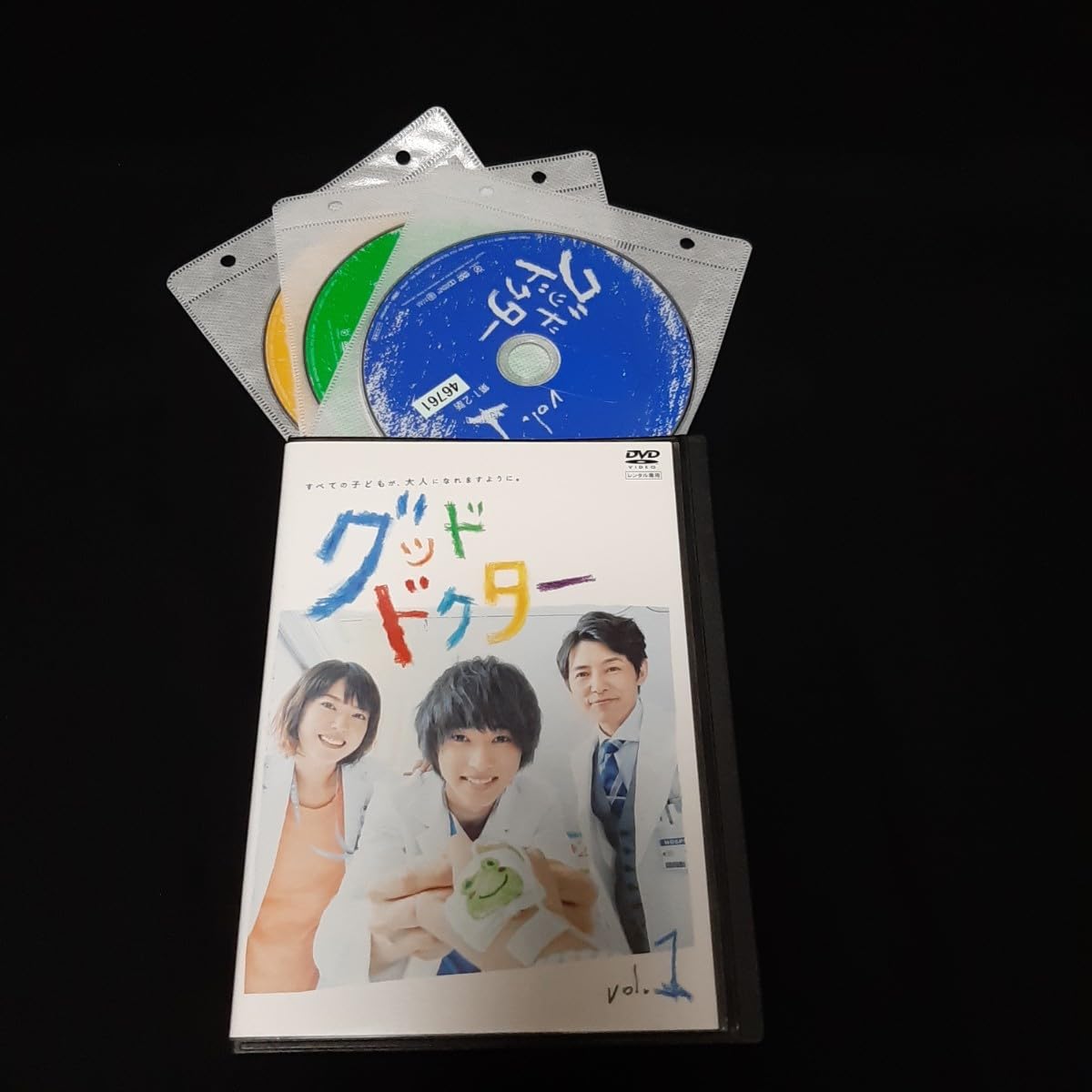 全巻セットDVD▼グッド・ドクター(5枚セット)第1話～第10話 最終 レンタル落ち グッド・ドクター dvdの通販