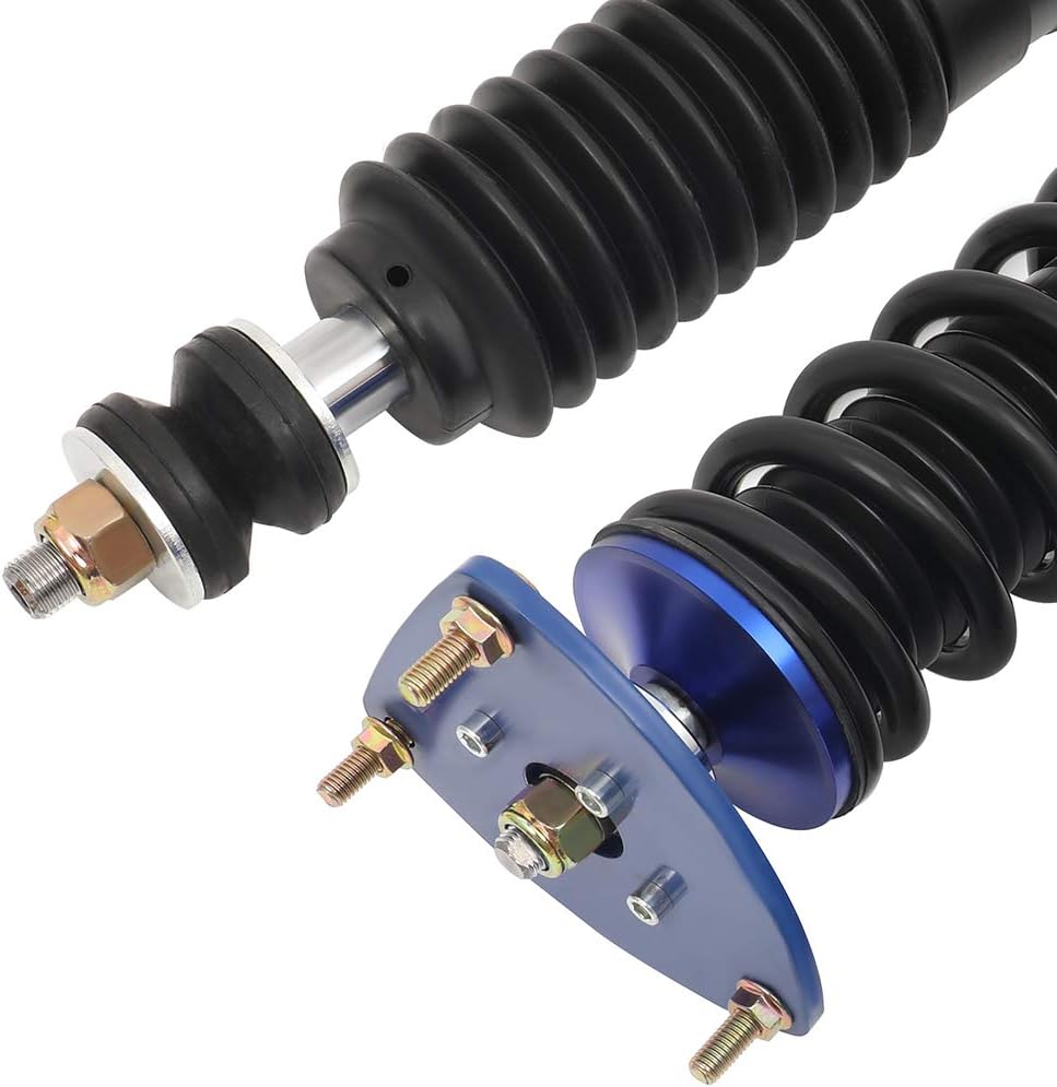 Coilover Struts Suspension Kit Coilover Shocks Full Set Adjustable Replacement Assemblies Parts AUTOMOTO for 2004-2006 for Scion xB - Blue