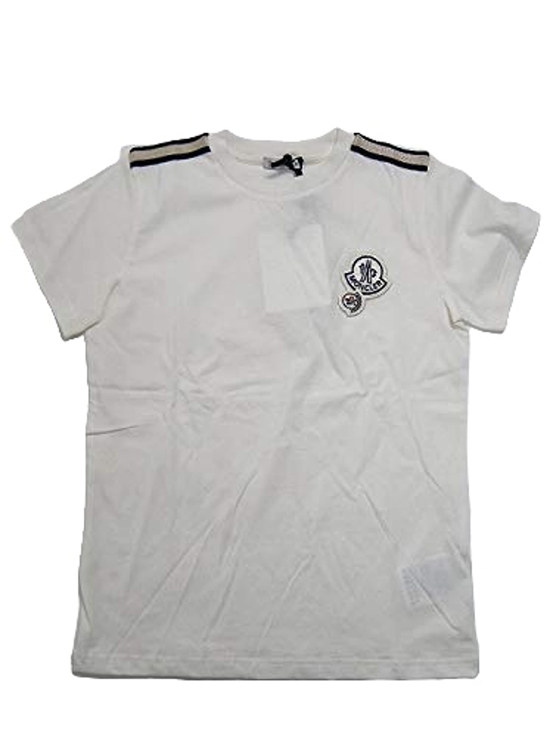 Amazon | [モンクレール] MAGLIA T-SHIRT KIDS 2連ロゴTシャツ 半袖  